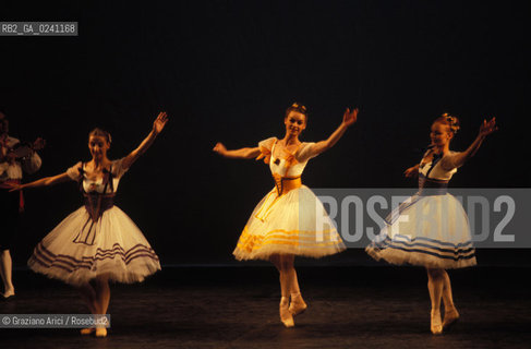 Venezia,1982.Gran Teatro La Fenice.Balletto della Royal Danish Company.Venice,1982. Gran Teatro La Fenice. Ballet of Royal Danish Company ©Graziano Arici/Rosebud2
