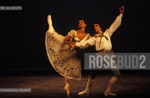 Venezia,1982.Gran Teatro La Fenice.Balletto della Royal Danish Company.Venice,1982. Gran Teatro La Fenice. Ballet of Royal Danish Company ©Graziano Arici/Rosebud2