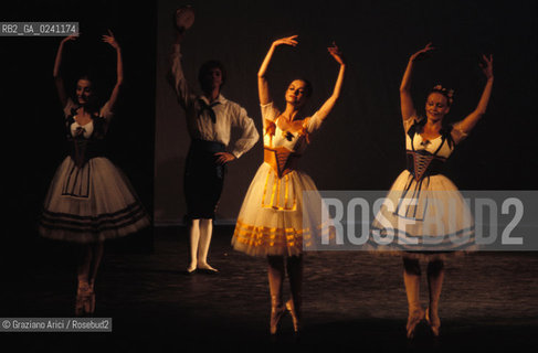 Venezia,1982.Gran Teatro La Fenice.Balletto della Royal Danish Company.Venice,1982. Gran Teatro La Fenice. Ballet of Royal Danish Company ©Graziano Arici/Rosebud2