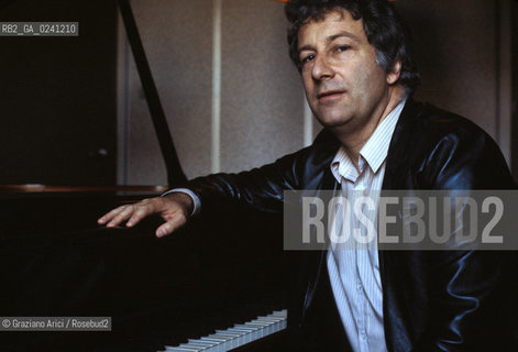 - Venezia,1987.Il pianista di musica classica John Tilbury.MUSICA pianista pianoforte .- Venice,1987.The pianist of contemporary classical music John Tilbury ©Graziano Arici/Rosebud2