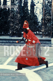 -Venezia,1975. Biennale Danza. Balletto nazionale del Senegal. Danza ballo ballerino Senegal.-Venice,1975. Dance Biennale.National Ballet of Senegal.MES ©Graziano Arici/Rosebud2 .  astga ©Graziano Arici/Rosebud2