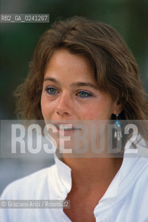 - Venezia, 1989. 46°Festival Internazionale dArte Cinematografica di Venezia.Ritratto dellattrice Susan May. Cinema ritratto attrice.- Venice,1989. 46th Venice International Film Festival.Portrait of the actress Susan May MES ©  Graziano Arici