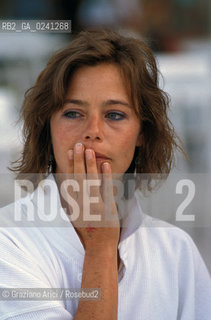 - Venezia, 1989. 46°Festival Internazionale dArte Cinematografica di Venezia.Ritratto dellattrice Susan May. Cinema ritratto attrice.- Venice,1989. 46th Venice International Film Festival.Portrait of the actress Susan May MES ©  Graziano Arici