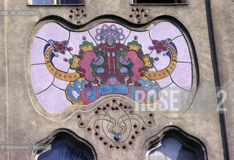 - Keshkemet (Ungheria),1978.Palazzo Liberty.GEO Art nouveau arte architettura Ungheria palazzo liberty .- Keshkemet (Hungary),1978.Liberty Palace - Art Nouveau Building Mes ©  Graziano Arici