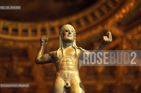 Venezia,1988.Palazzo Grassi. Mostra I Greci e lOccidente. Arte mostra Storia Greci Occidente Grecia civiltà popolazione.Venice,1988.Palazzo Grassi. Exhibition I Greci e lOccidente ©Graziano Arici/Rosebud2