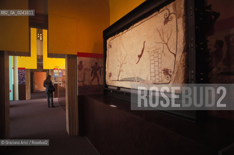 Venezia,1988.Palazzo Grassi. Mostra I Greci e lOccidente. Arte mostra Storia Greci Occidente Grecia civiltà popolazione.Venice,1988.Palazzo Grassi. Exhibition I Greci e lOccidente ©Graziano Arici/Rosebud2