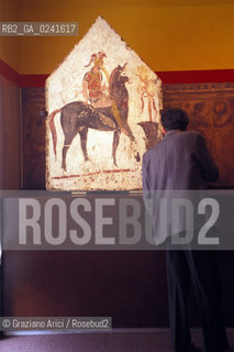 Venezia,1988.Palazzo Grassi. Mostra I Greci e lOccidente. Arte mostra Storia Greci Occidente Grecia civiltà popolazione.Venice,1988.Palazzo Grassi. Exhibition I Greci e lOccidente ©Graziano Arici/Rosebud2