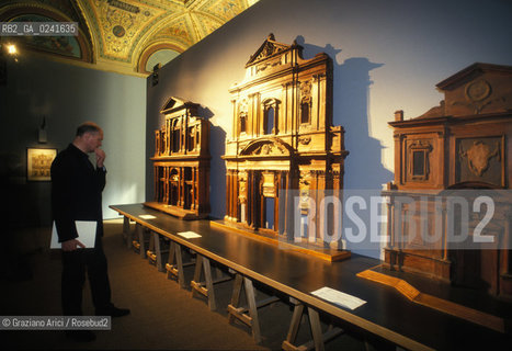 Venezia,1994.Palazzo Grassi. Mostra Rinascimento-Rinascimento da Brunelleschi a Michelangelo : la rappresentazione dellarchitettura. Arte Mostra Architettura Storia Rinascimento.Venice,1994.Palazzo Grassi. Exhibition Rinascimento - Renaissance ©Graziano Arici/Rosebud2