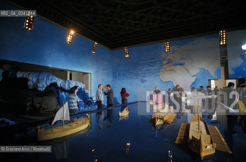 Venezia,1988.Palazzo Grassi. Mostra I Fenici. Arte mostra Storia fenicio Fenici civiltà popolazione.Venice,1988.Palazzo Grassi. Exhibition The Phoenicians ©Graziano Arici/Rosebud2