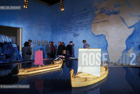 Venezia,1988.Palazzo Grassi. Mostra I Fenici. Arte mostra Storia fenicio Fenici civiltà popolazione.Venice,1988.Palazzo Grassi. Exhibition The Phoenicians ©Graziano Arici/Rosebud2