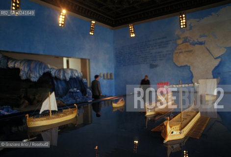 Venezia,1988.Palazzo Grassi. Mostra I Fenici. Arte mostra Storia fenicio Fenici civiltà popolazione.Venice,1988.Palazzo Grassi. Exhibition The Phoenicians ©Graziano Arici/Rosebud2