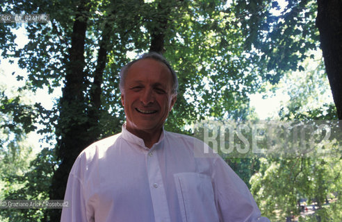 Venezia,2000.7a Mostra Internazionale di Architettura : Less aesthetics more ethics.Ritratto dellarchitetto Richard Rogers.Architettura architetto ritratto.Venice,2000.7th International Architecture Exhibition. Portrait of the architect Richard Rogers ©Graziano Arici/Rosebud2