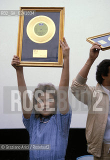 Venezia,1980.Ritratto di Nikka Costa, cantante. Musica pop cantante bambina hit disco doro.Venice,1980. Portrait of the singer Nikka Costa  ©Graziano Arici/Rosebud2