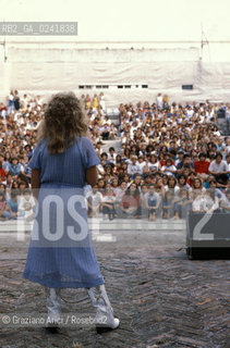 Venezia,1980.Ritratto di Nikka Costa, cantante. Musica pop cantante bambina hit.Venice,1980. Portrait of the singer Nikka Costa  ©Graziano Arici/Rosebud2  astga ©Graziano Arici/Rosebud2