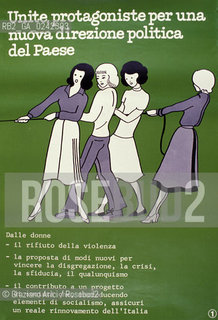 Manifesto sulla condizione della donna. Femminismo donna condizione lotta movimento politica rapporto cultura sesso potere sociale famiglia autonomia classe femmina diritto voto uguaglianza libertà parità.Manifest on the feminine condition. Woman Feminism society condition status movement policy relation sex womens rights sexism voting cultural power liberal equality relation MES .Reproducted by Archivio Graziano Arici  astga ©Graziano Arici/Rosebud2