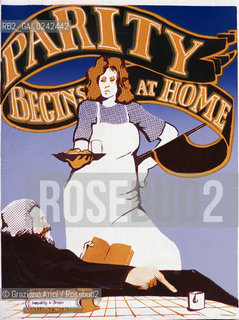 Manifesto sulla condizione della donna. Femminismo donna condizione lotta movimento politica rapporto cultura sesso potere sociale famiglia autonomia classe femmina diritto voto uguaglianza libertà parità.Manifest on the feminine condition. Woman Feminism society condition status movement policy relation sex womens rights sexism voting cultural power liberal equality relation MES .Reproducted by Archivio Graziano Arici  astga ©Graziano Arici/Rosebud2