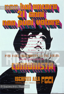 Manifesto sulla condizione della donna. Femminismo donna condizione lotta movimento politica rapporto cultura sesso potere sociale famiglia autonomia classe femmina diritto voto uguaglianza libertà parità.Manifest on the feminine condition. Woman Feminism society condition status movement policy relation sex womens rights sexism voting cultural power liberal equality relation MES.Reproducted by Archivio Graziano Arici  astga ©Graziano Arici/Rosebud2