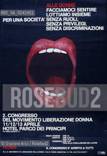 Manifesto sulla condizione della donna. Femminismo donna condizione lotta movimento politica rapporto cultura sesso potere sociale famiglia autonomia classe femmina diritto voto uguaglianza libertà parità.Manifest on the feminine condition. Woman Feminism society condition status movement policy relation sex womens rights sexism voting cultural power liberal equality relation MES.Reproducted by Archivio Graziano Arici  astga ©Graziano Arici/Rosebud2