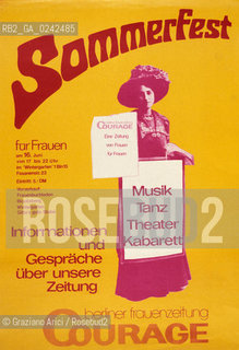Manifesto sulla condizione della donna. Femminismo donna condizione lotta movimento politica rapporto cultura sesso potere sociale famiglia autonomia classe femmina diritto voto uguaglianza libertà parità.Manifest on the feminine condition. Woman Feminism society condition status movement policy relation sex womens rights sexism voting cultural power liberal equality relation MES.Reproducted by Archivio Graziano Arici  astga ©Graziano Arici/Rosebud2