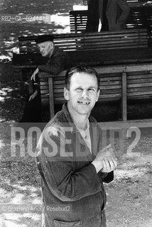 -Venezia, Isola di San Clemente,agosto 1978. Ospedale psichiatrico di San Clemente. Pazienti ricoverati nella struttura. Psichiatria ospedale manicomio follia matto pazzia paziente malattia mentale mente -Venice, San Clementès island, august 1978.Psychiatric hospital in San Clementès island. Patients admitted in the hospital. Crazy asylum psychiatric hospital patient illness mental mind MES © Archivio Graziano Arici  astga ©Graziano Arici/Rosebud2