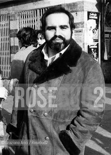 Venezia,1980. Ritratto di Angelo Angelone Rizzoli,imprenditore,produttore cinematografico ed editore. Editoria Rizzoli editore ritratto cinema produttore.-Venezia,1980.Portrait of Angelo Rizzoli,publisher and movie producer ©Graziano Arici/Rosebud2  astga ©Graziano Arici/Rosebud2