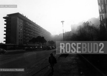 Venezia, Marghera,1980. Quartiere Cita -Venice,1980. Marghera- Cita Quarter ©Graziano Arici/Rosebud2  astga ©Graziano Arici/Rosebud2