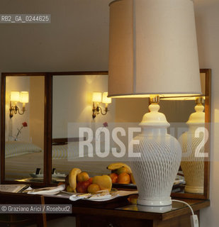 Veneto,1985.Asolo (Treviso). Hotel Cipriani. geo albergo hotel Asolo.Veneto,1985.Asolo(Treviso).Cipriani Hotel ©Graziano Arici/Rosebud2