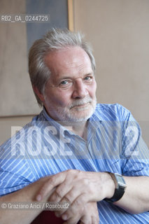 Venice 24/9/11 - The composer and conductor Peter Eötvös ( Eotvos ) musica contemporanea compositore ©Graziano Arici/Rosebud2