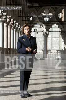 Venice 14/10/11 - The Director of Venice Museums Doundation Gabriella Belli In Dogès Palace - La Direttrice della Fondazione dei musei Civici di Venezia nel Palazzo Ducale di Venezia arte ©Graziano Arici/Rosebud2