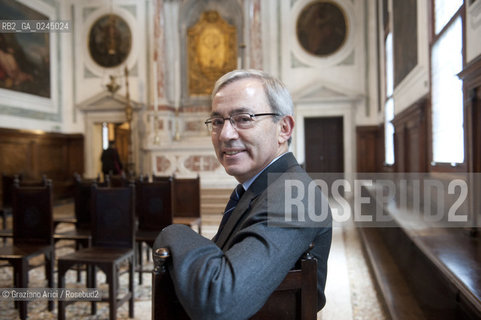 Venice 2/12/11 - The Nobel Prize in Economics Christopher Pissarides economia premio ©Graziano Arici/Rosebud2