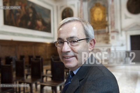 Venice 2/12/11 - The Nobel Prize in Economics Christopher Pissarides economia premio ©Graziano Arici/Rosebud2