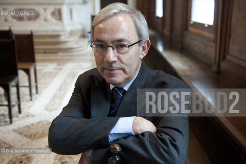 Venice 2/12/11 - The Nobel Prize in Economics Christopher Pissarides economia premio ©Graziano Arici/Rosebud2
