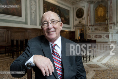 Venice 2/12/11 - The Nobel Prize in Economics Dale Mortensen economia premio ©Graziano Arici/Rosebud2