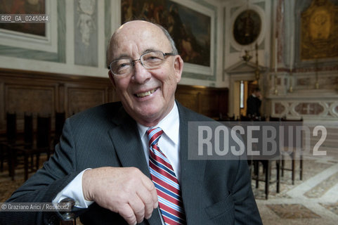 Venice 2/12/11 - The Nobel Prize in Economics Dale Mortensen economia premio ©Graziano Arici/Rosebud2
