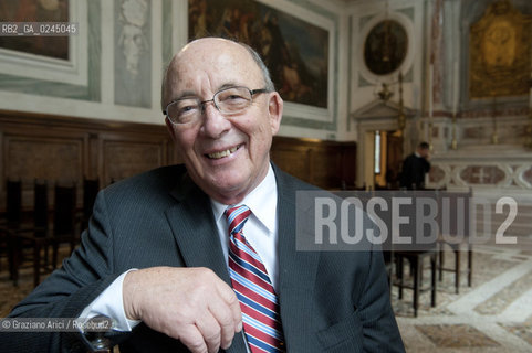 Venice 2/12/11 - The Nobel Prize in Economics Dale Mortensen economia premio ©Graziano Arici/Rosebud2