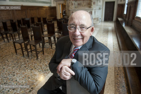 Venice 2/12/11 - The Nobel Prize in Economics Dale Mortensen economia premio ©Graziano Arici/Rosebud2