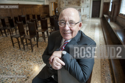 Venice 2/12/11 - The Nobel Prize in Economics Dale Mortensen economia premio ©Graziano Arici/Rosebud2