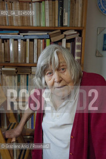 Trieste 21/12/11 - The astrophysicist Margherita Hack at home in Trieste astrofisica scienza ©Graziano Arici/Rosebud2