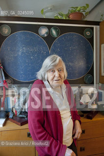 Trieste 21/12/11 - The astrophysicist Margherita Hack at home in Trieste astrofisica scienza ©Graziano Arici/Rosebud2
