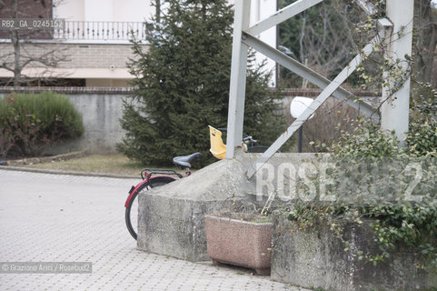 Venezia1/2/12 - Ponteggi e tralicci elettrici dellENEL a Scorzè Terna ©Graziano Arici/Rosebud2