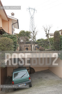 Venezia1/2/12 - Ponteggi e tralicci elettrici dellENEL a Paese Terna ©Graziano Arici/Rosebud2