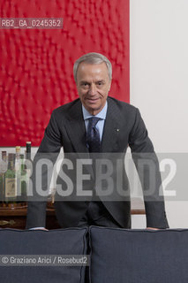 Bologna 2/03/12 - Gaetano Maccaferri, President of Gruppo Industriale Maccaferri and of Confindustria Emilia Romagna, at home in Bologna  industria ©Graziano Arici/Rosebud2