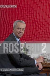 Bologna 2/03/12 - Gaetano Maccaferri, President of Gruppo Industriale Maccaferri and of Confindustria Emilia Romagna, at home in Bologna  industria ©Graziano Arici/Rosebud2