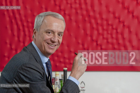 Bologna 2/03/12 - Gaetano Maccaferri, President of Gruppo Industriale Maccaferri and of Confindustria Emilia Romagna, at home in Bologna  industria ©Graziano Arici/Rosebud2