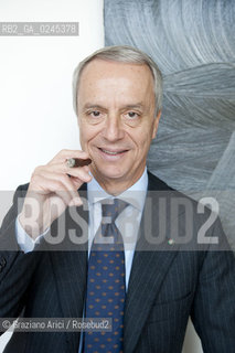 Bologna 2/03/12 - Gaetano Maccaferri, President of Gruppo Industriale Maccaferri and of Confindustria Emilia Romagna, at home in Bologna  industria ©Graziano Arici/Rosebud2