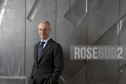 Bologna 2/03/12 - Gaetano Maccaferri, President of Gruppo Industriale Maccaferri and of Confindustria Emilia Romagna, at home in Bologna  industria ©Graziano Arici/Rosebud2