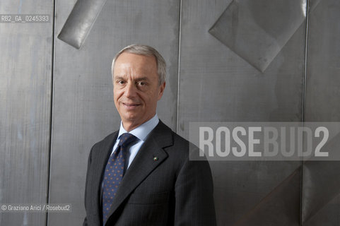 Bologna 2/03/12 - Gaetano Maccaferri, President of Gruppo Industriale Maccaferri and of Confindustria Emilia Romagna, at home in Bologna  industria ©Graziano Arici/Rosebud2
