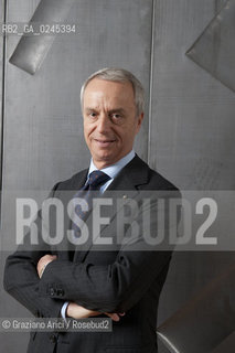 Bologna 2/03/12 - Gaetano Maccaferri, President of Gruppo Industriale Maccaferri and of Confindustria Emilia Romagna, at home in Bologna  industria ©Graziano Arici/Rosebud2
