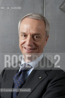 Bologna 2/03/12 - Gaetano Maccaferri, President of Gruppo Industriale Maccaferri and of Confindustria Emilia Romagna, at home in Bologna  industria ©Graziano Arici/Rosebud2