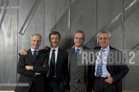 Gaetano, Antonio, Alessandro, Massimo Maccaferri,of Gruppo Industriale Maccaferri industria ©Graziano Arici/Rosebud2